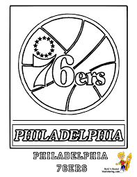 The 76ers logo is one of the nba logos and is an example of the sports industry logo from united states. Pennsylvania Pro Sports Coloring Day Philadelphia 76ers Http Www Yescoloring Com Basketball Coloring Sheets Html Coloring Pages Logo Color 76ers