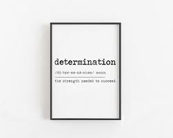 Determination Definition Motivational