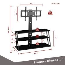 for swivel floor tv stand with