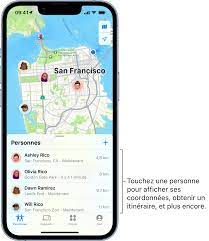 Localiser un ami dans Localiser sur l'iPhone - Assistance Apple (FR)
