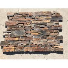 Rustic Natural Stone Slate Cement Back