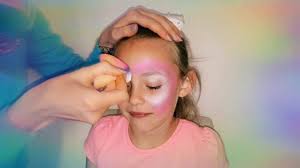 how to do unicorn makeup for kids