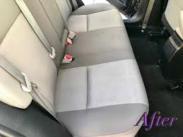 to clean car upholstery remove stains