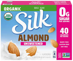 11 silk unsweetened almond milk