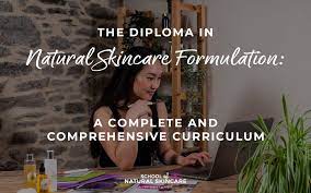 diploma in natural skincare formulation