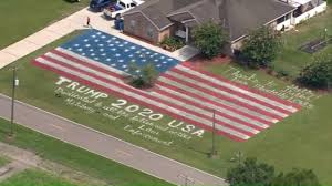 Check the current lowe's flyer and don't miss the best deals from this week's flyer! American Flag Trump 2020 Painted On Lawn In Plant City Florida Wtsp Com