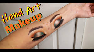 Hand Art Makeup Speed Drawing Eye Chart 6 Youtube