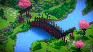 Minecraft Japanese Minecraft Bridges