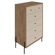 A black tall dresser design is a nice idea to invade a room with elegance and luxury. Manhattan Comfort Joy Tall Dresser In Off White Bed Bath Beyond