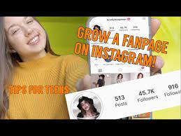 how to grow a successful fan account on