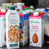 What brands of almond milk does Trader Joe