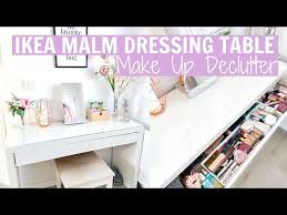 ikea malm dressing table make up