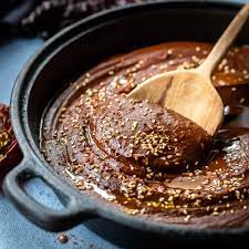 authentic mole sauce feasting at home