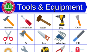Tools Name Complete List Of Tools And