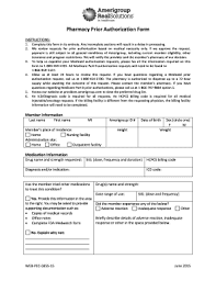 You can start a prior authorization request or ask your doctor to c. Pharmacy Authorization Form Fill Out And Sign Printable Pdf Template Signnow