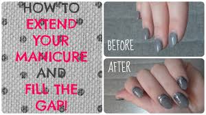 how to extend any manicure sns gel