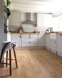 Huge sale on kitchen work surfaces now on. Modern Country Cottage Howdens Kitchen Allendale Dove Grey From Howdens With Their Rustic Oak Worktops Howdens Kitchens Kitchen Design Small Country Kitchen