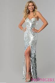 gold silver and metallic prom dresses