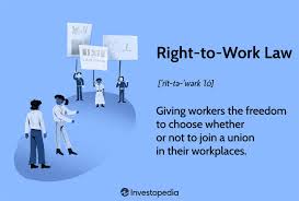 what is a right to work law and how