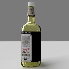 liquor bottle 3d model 5