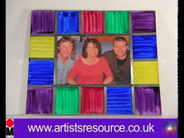 Make A Stained Glass Picture Frame
