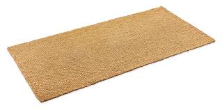 coirmats natural coco rug with latex