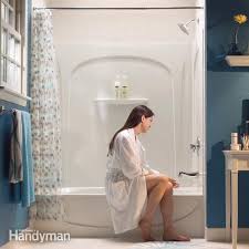 After the drywall is attached, the tapers have to apply three or four coats of compound, followed by sanding. How To Install A Bathtub Install An Acrylic Tub And Tub Surround Diy