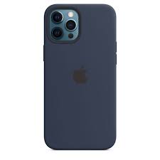 เคสซิลิโคนสำหรับ iPhone 12 Pro Max พร้อม MagSafe - สีกรมท่าเข้ม - Apple (TH)
