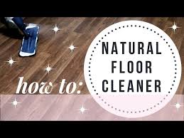how to make natural floor cleaner
