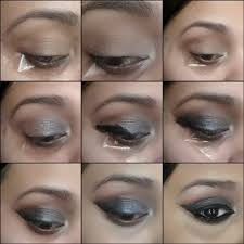 grey smokey eye makeup tutorial