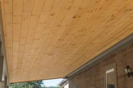 how to install a v groove pine ceiling