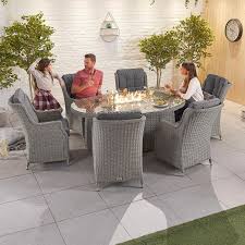 Thalia 6 Seat Dining Set 1 8m X 1 2m