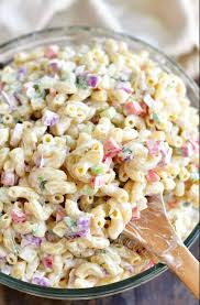 our favorite macaroni salad will cook