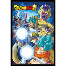 Resurrection 'f' opened at number one in the japanese box office, earning approximately $8.1 million with 716,000 tickets sold in its first two days. Dragon Ball Super Gods Battle Poster Contemporary Kids Wall Decor By Trends International Houzz