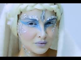 snow queen fantasy makeup tutorial