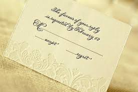 Rsvp Wedding Invitation Sample Invitations And Packages Natural