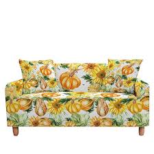 Pumpkin Stretch Couch Covers Sectional