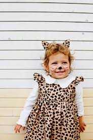 diy leopard costume and easy homemade
