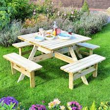 50 Free Picnic Table Plans To Build