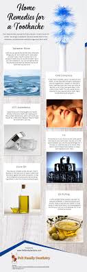 home remes for a toothache infographic