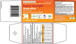 Up And Up Junior Strength Ibuprofen Tablet Chewable