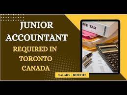 junior accountant in canada accounting