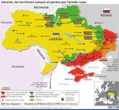 Carte. Guerre en Ukraine : un an de conflit, quels sont les territoires  conquis et perdus par l'armée russe ?