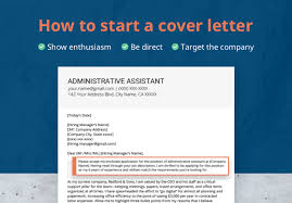 When you are writing an application letter in answer for a job opening, your ultimate goal should be to get an interview from the hiring party. How To Start A Cover Letter 7 Cover Letter Introduction Examples