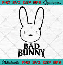 Choose from over a million free vectors, clipart graphics, vector art images, design templates, and illustrations created by artists worldwide! Bad Bunny Logo Svg Png Eps Dxf Digital Download Designs Digital Download