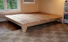 diy platform bed plans
