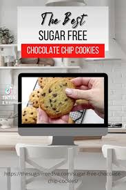 Feel free to tint either icing with gel food coloring. The Sugar Free Diva The Best Sugar Free Chocolate Chip Cookie Recipe Facebook
