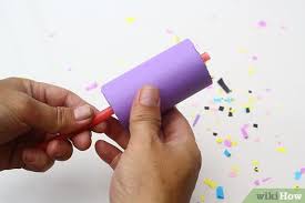 3 ways to make confetti poppers wikihow