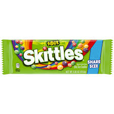 skittles sour candy share size bag 3 3
