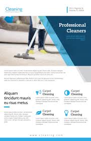 carpet cleaning flyer templates